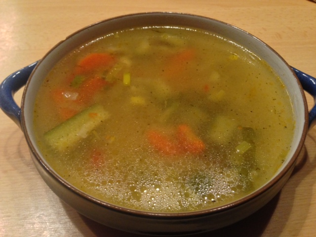scharfe Gemüse-Suppe 