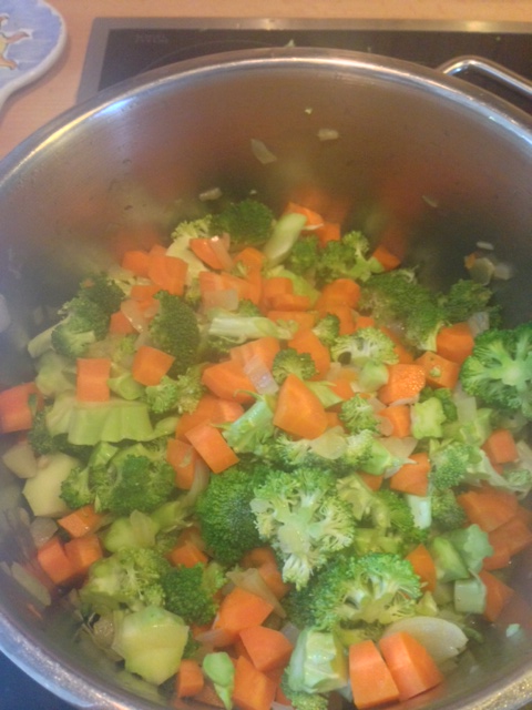 Añadir brócoli