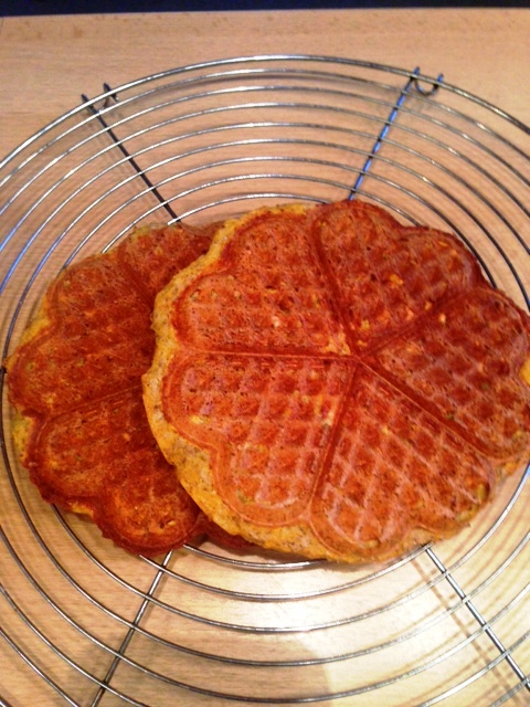This keeps the waffle soft for longer and still edible hours later!