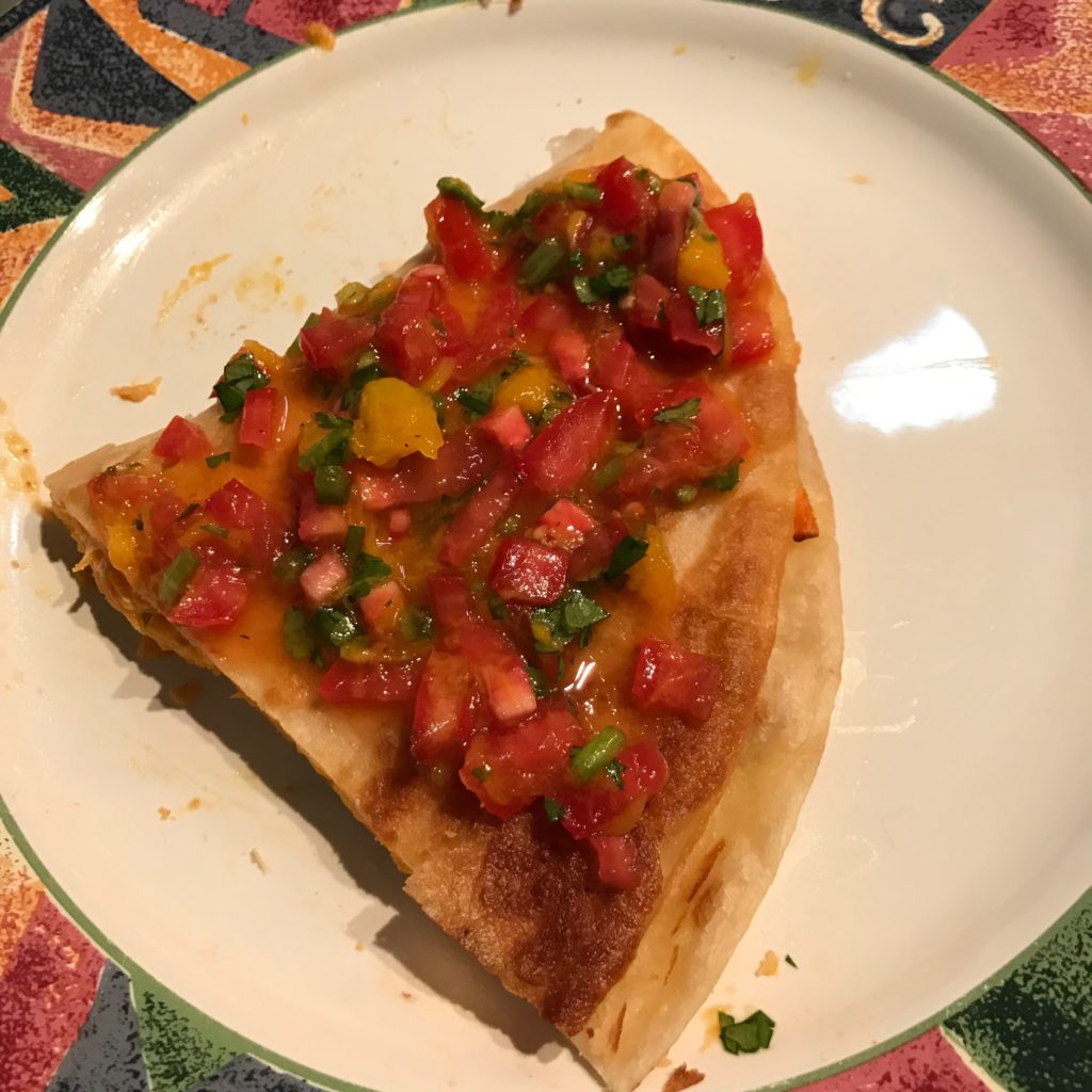 Quesadillas - mexikanisches Essen