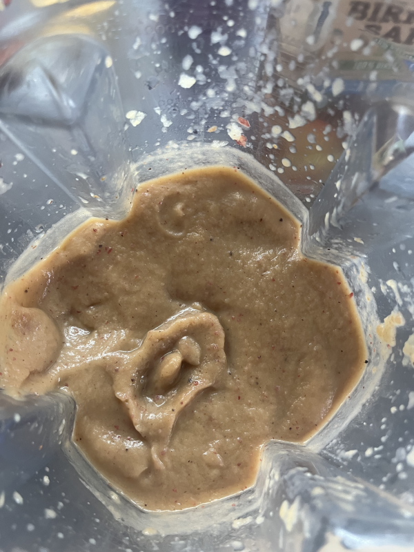 Apfel Maronen Pudding