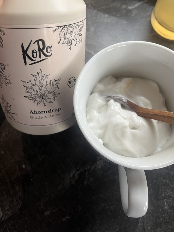 Apfel Maronen Pudding