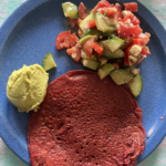 rote Beete - Pfannkuchen