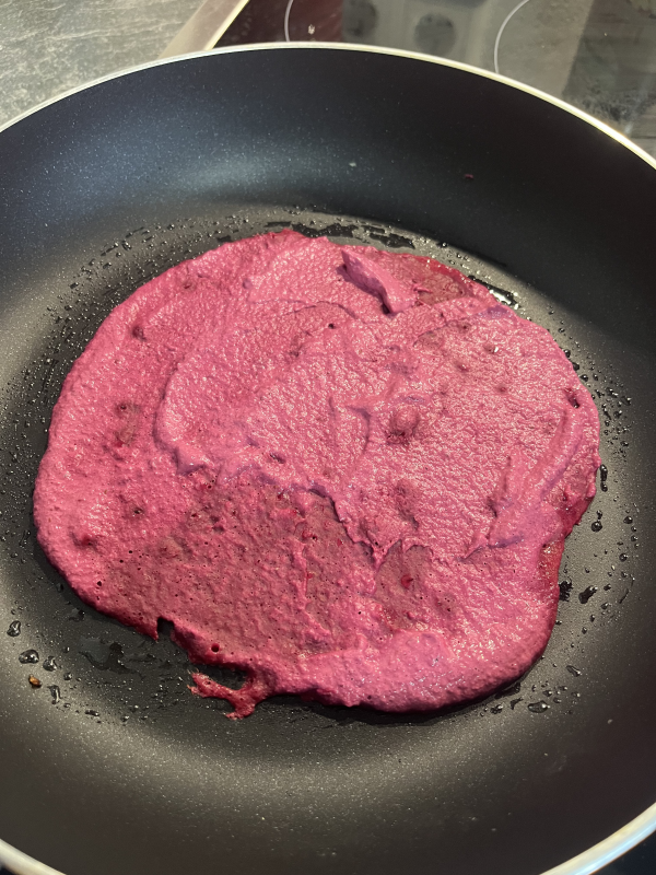 rote Beete - Pfannkuchen